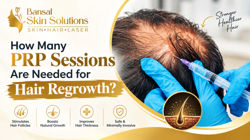 How Many PRP Sessions Are Needed for Hair Regrowth?
