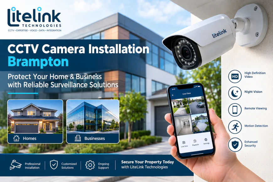 CCTV Camera Installation Brampton: A Complete Guide to Protecting Your Home and Business