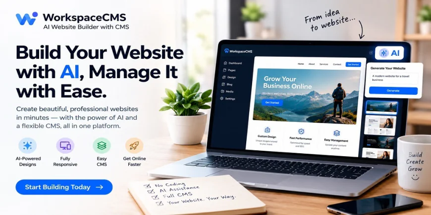 Build and Manage in One Place: The Benefits of an AI Website Builder With CMS