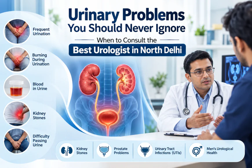 Urinary Problems You Should Never Ignore: When to Consult the Best Urologist in North Delhi