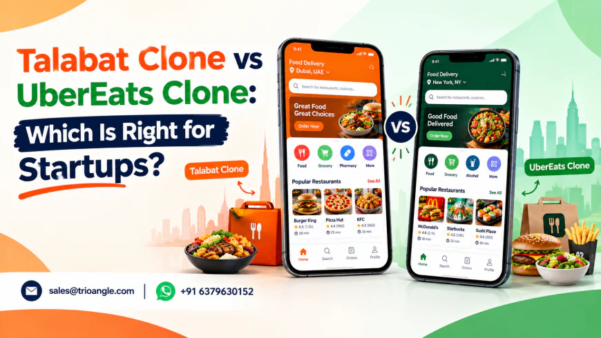 Talabat Clone vs UberEats Clone: Which Is Right for Startups?