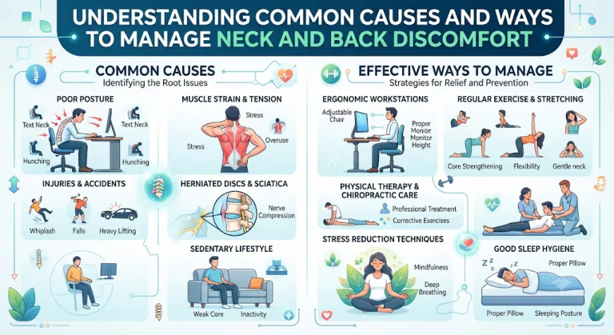 Understanding Common Causes and Ways to Manage Neck and Back Discomfort