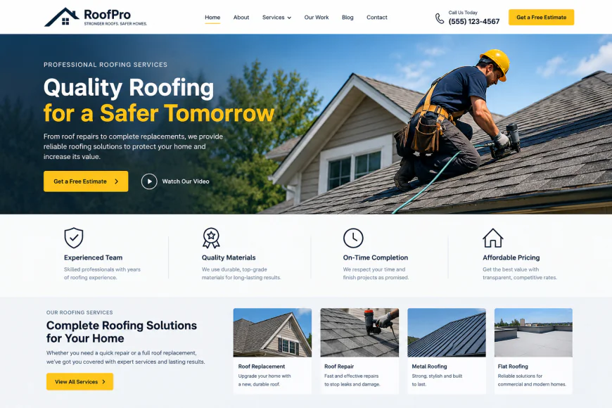 How Roofing Website Design Can Help Customers Understand Roof Leak Diagnosis