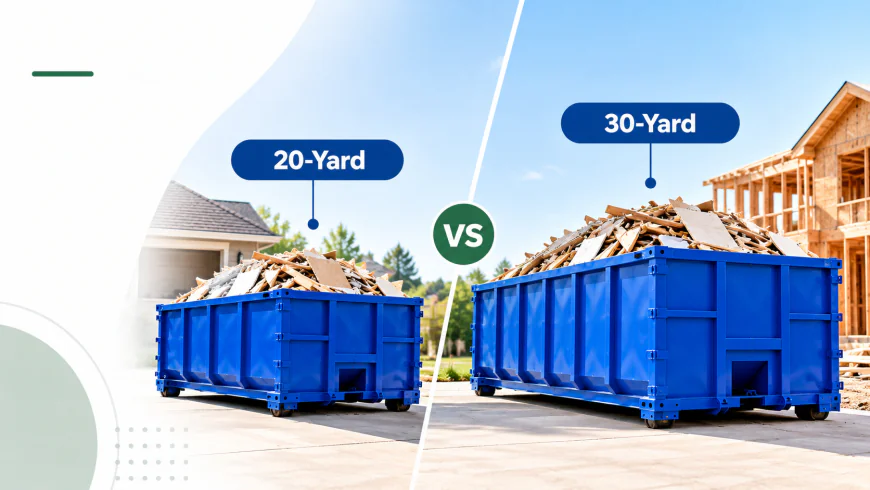 20 vs. 30 Yard Dumpster: Which One Is Right for Your Project?