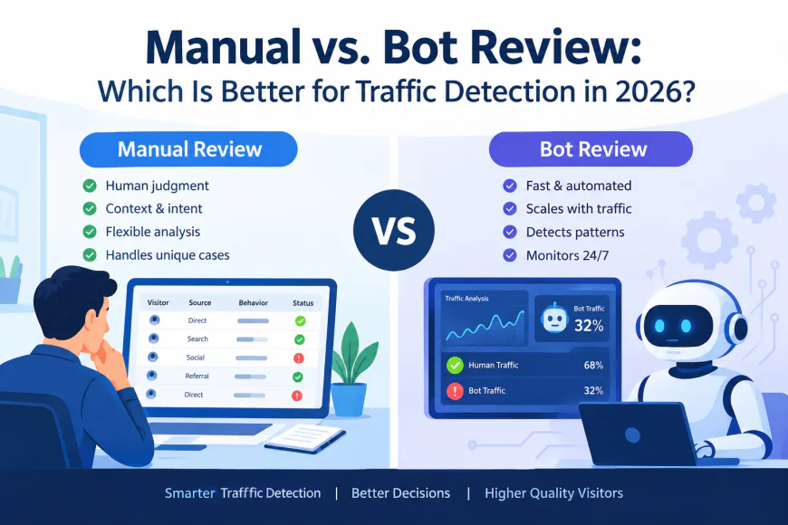 Manual vs  Bot Review: Which Is Better for Traffic Detection in 2026?