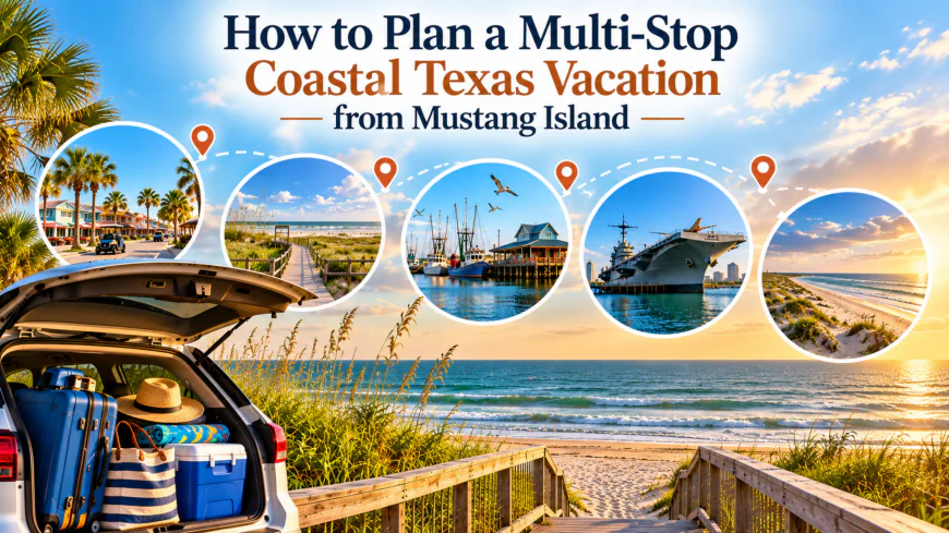 How to Plan a Multi-Stop Coastal Texas Vacation from Mustang Island