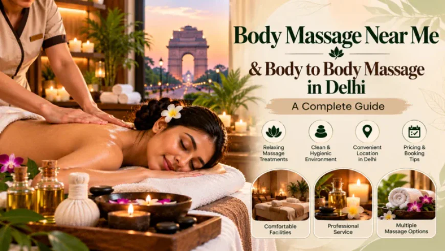 Body to Body Massage in Delhi: Benefits, Techniques & Safety Tips