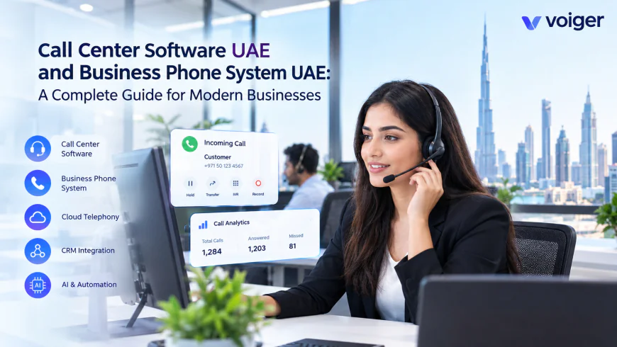 Call Center Software UAE and Business Phone System UAE A Complete Guide for Modern Businesses