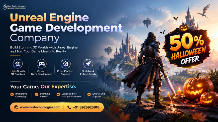 Build Your Own Immersive Gaming World with Unreal Engine - Get 50% OFF This Halloween  