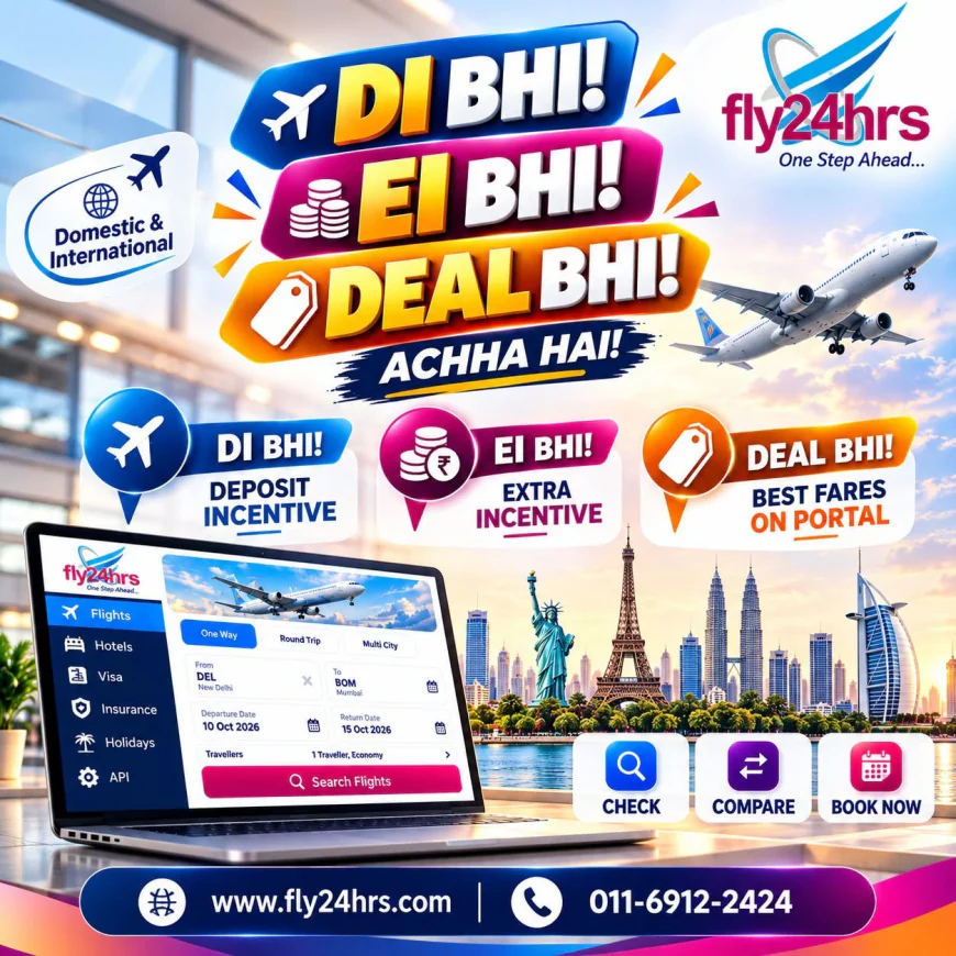 Best B2B Travel Portal: Simplify Flight Bookings with Fly24hrs
