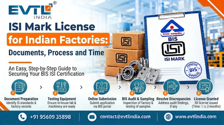 Step-by-Step Guide to BIS ISI Mark for Indian Manufacturers