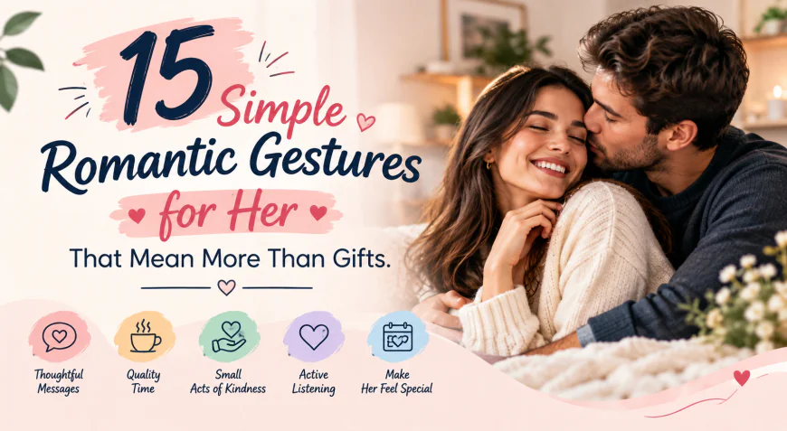15 Simple Romantic Gestures for Her That Mean More Than Gifts