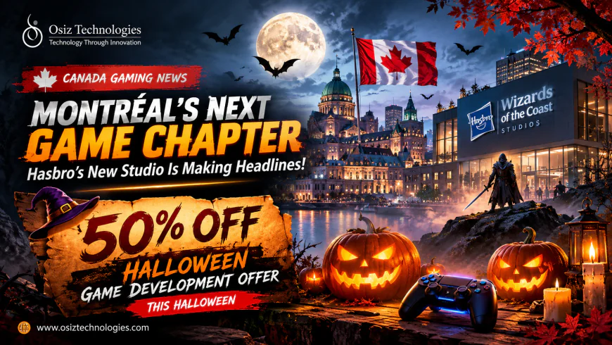 Canada’s New Montréal Game Studio Is Making Headlines! ? Unlock 50% OFF Game Development This Halloween