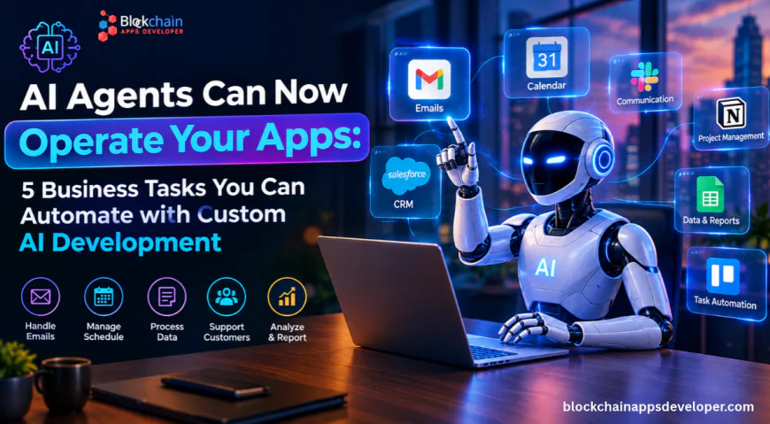 AI Agents Can Now Operate Your Apps: 5 Business Tasks You Can Automate with Custom AI Development