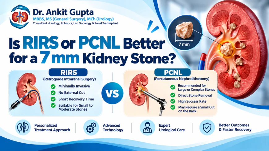 Is RIRS or PCNL Better for a 7 mm Kidney Stone?