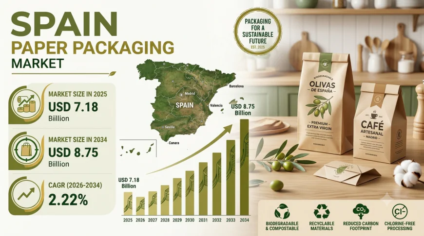 Spain Paper Packaging Market Size, Share, Trends and Outlook Report 2034