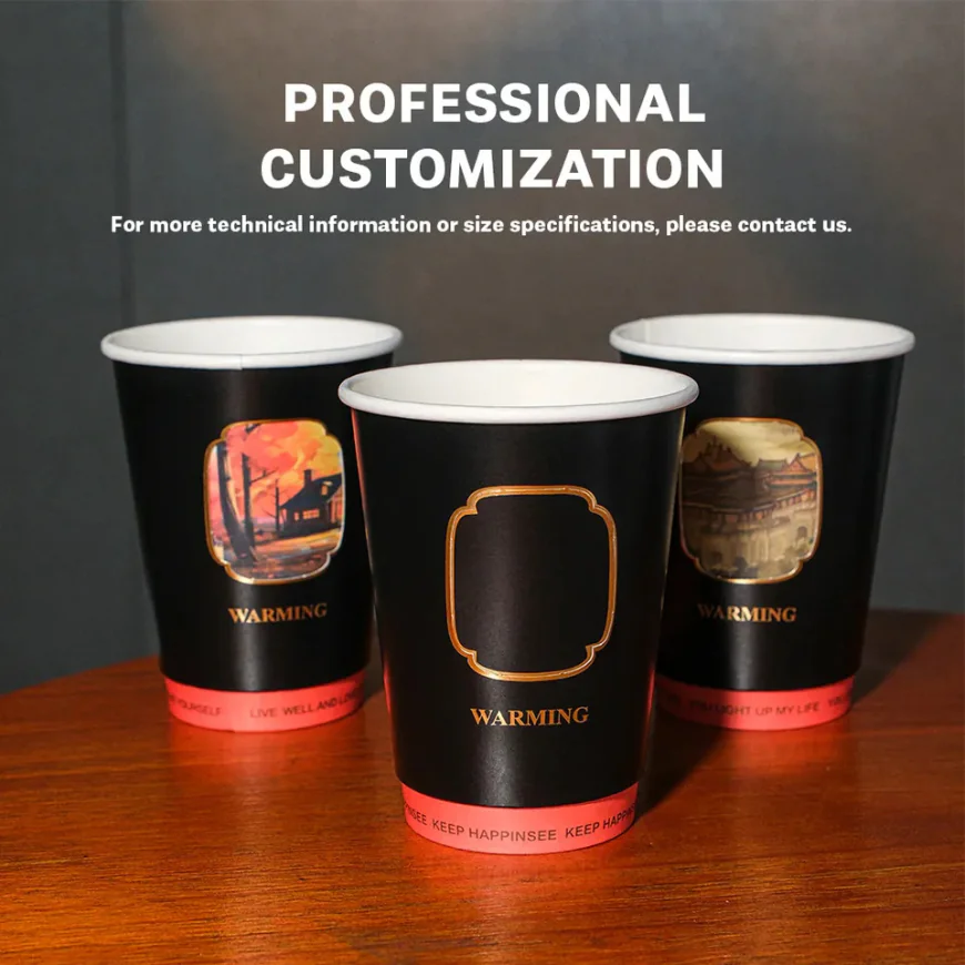 Disposable Paper Cups For Everyday Drinks And Serving