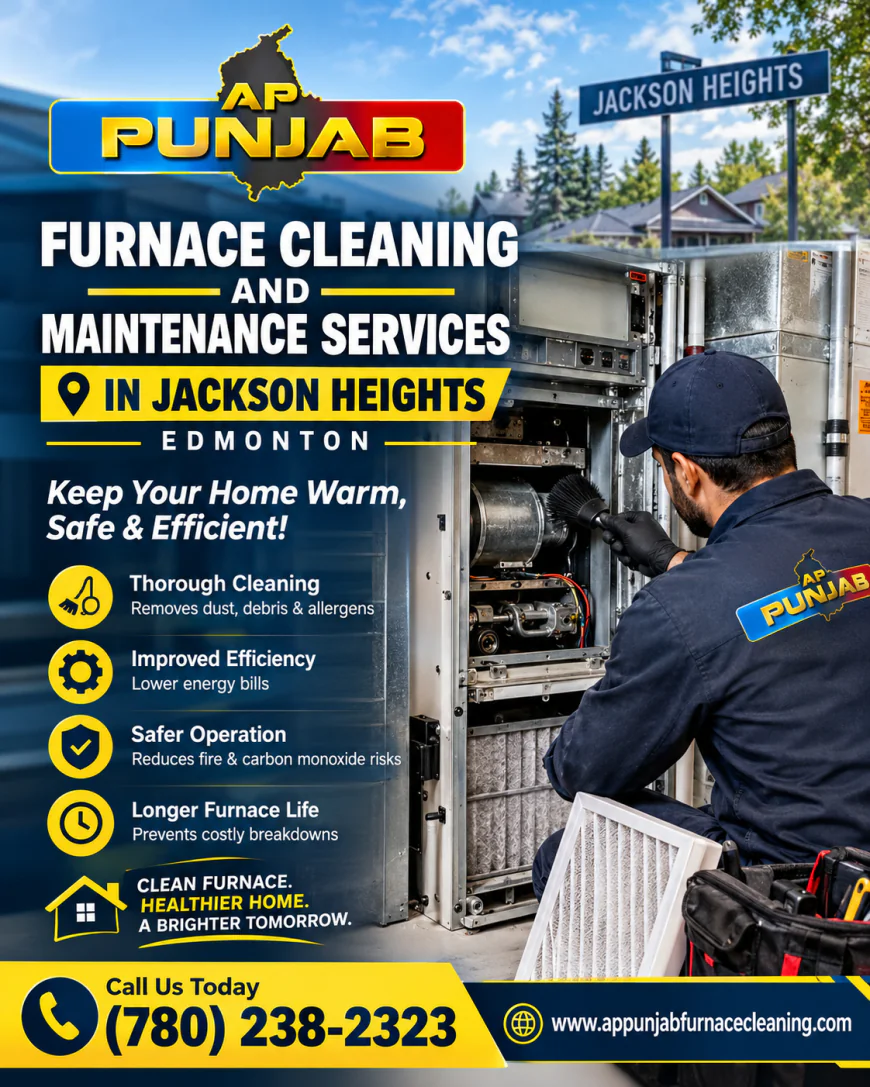 Furnace Cleaning and Maintenance Services in Jackson Heights Edmonton
