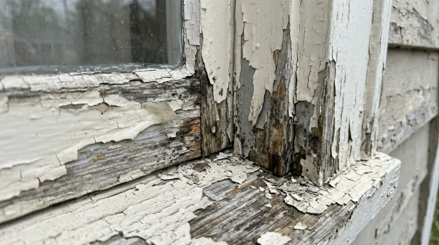 Why Does Paint Keep Peeling Around Your Windows Even After Repainting?