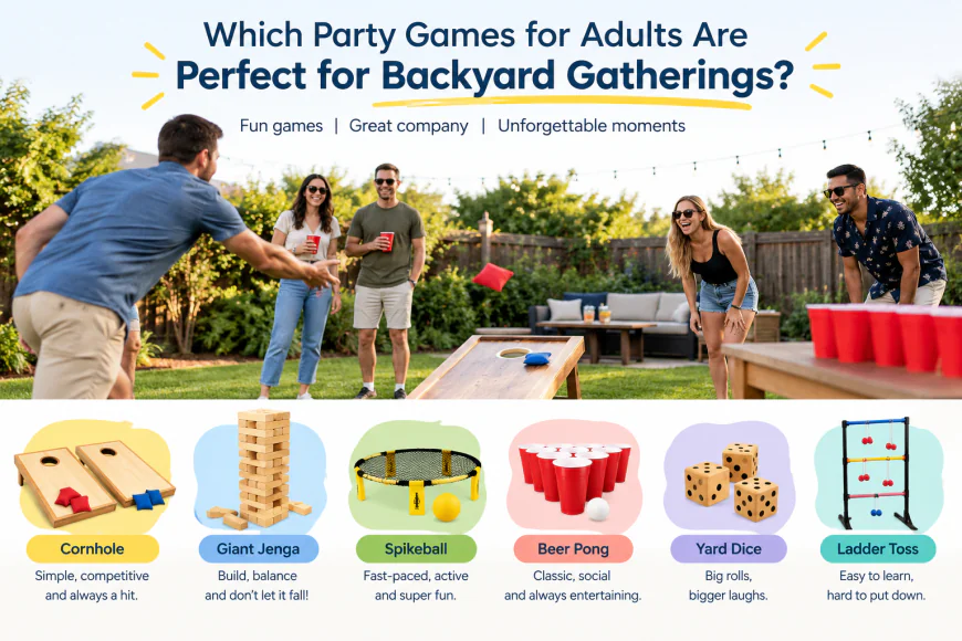 Which Party Games for Adults Are Perfect for Backyard Gatherings
