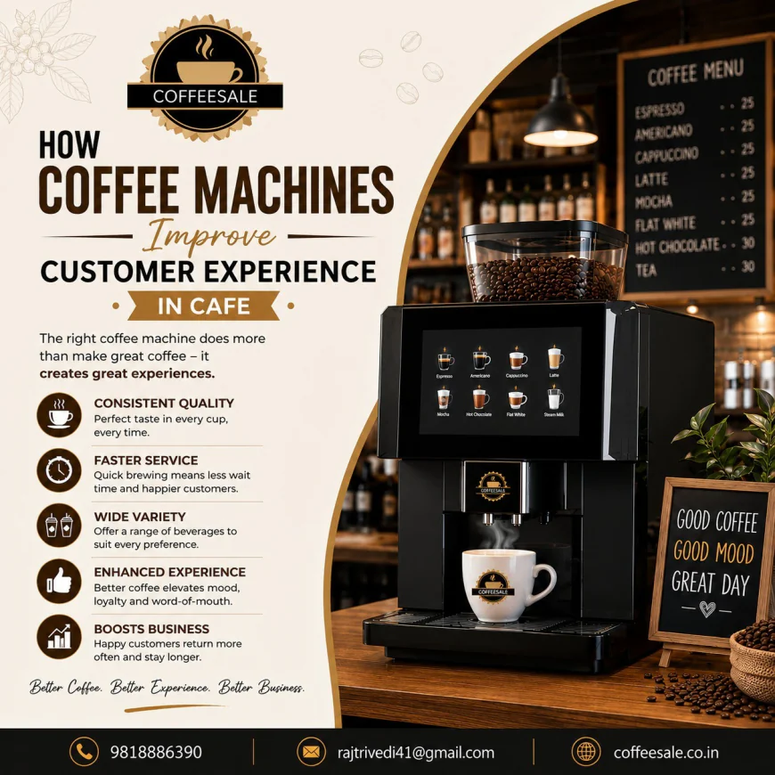 How to Choose the Best Coffee Machine for Your Café: A Complete Guide