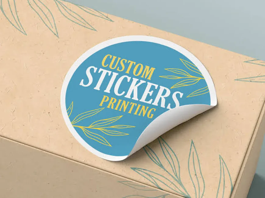 Custom Stickers Printing and Glass Stickers Printing for Effective Branding