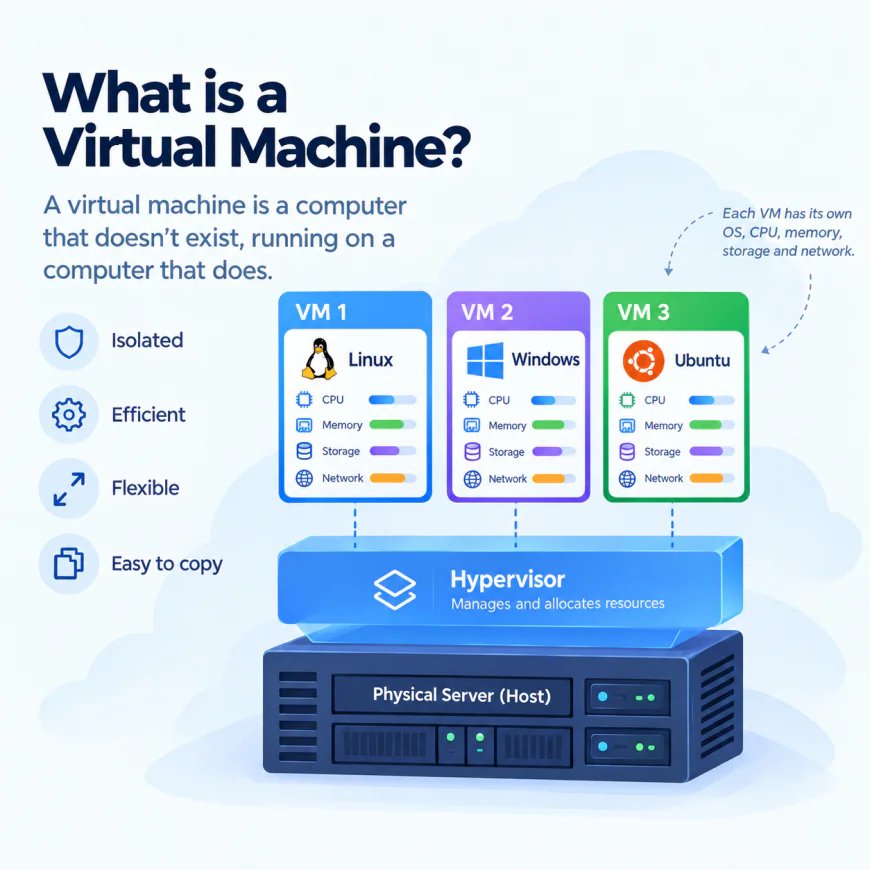 A simple explanation of what a virtual machine actually is