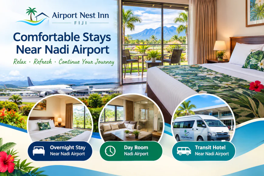 Comfortable Stay Near Nadi Airport | Overnight, Day Room & Transit Hotel