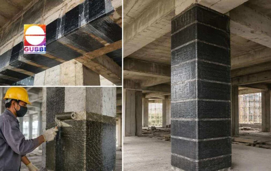 Carbon Wrapping Beams for Industrial Structural Upgrades