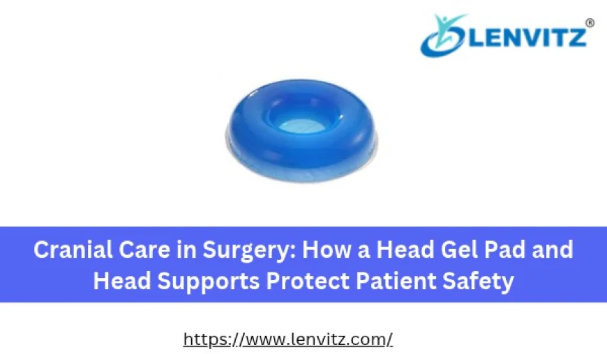Cranial Care in Surgery: How a Head Gel Pad and Head Supports Protect Patient Safety