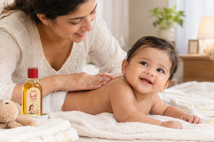 Lal Tail: What Is Traditional Baby Massage Oil? – Rahat Rooh