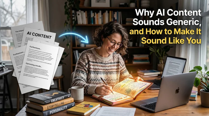 Why AI Content Sounds Generic, and How to Make It Sound Like You