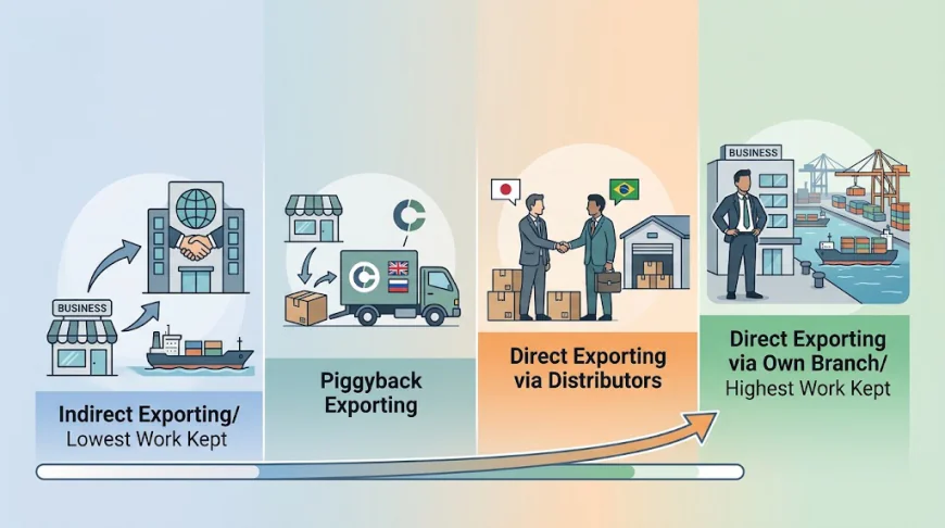 Four Ways to Start Exporting, Ranked by How Much Work You Keep