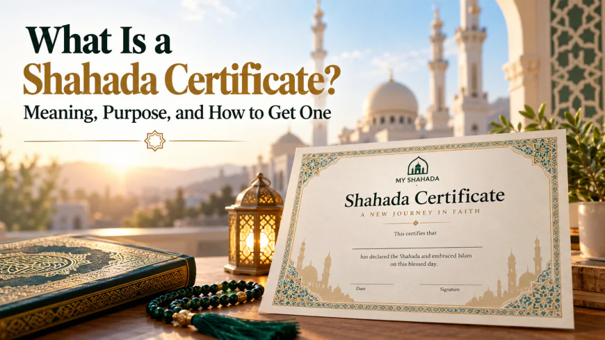 What Is a Shahada Certificate? Meaning, Purpose, and How to Get One