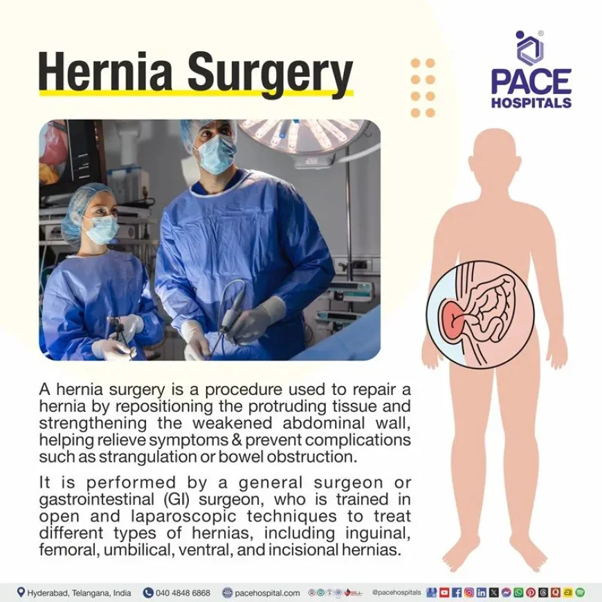 Hernia Surgery in Hyderabad, India: Types, Procedures and Recovery