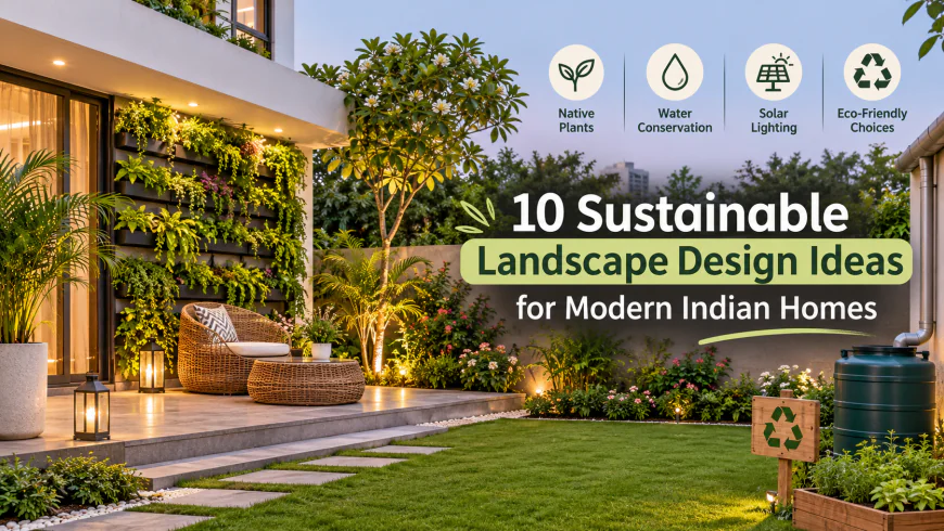 10 Sustainable Landscape Design Ideas for Modern Indian Homes