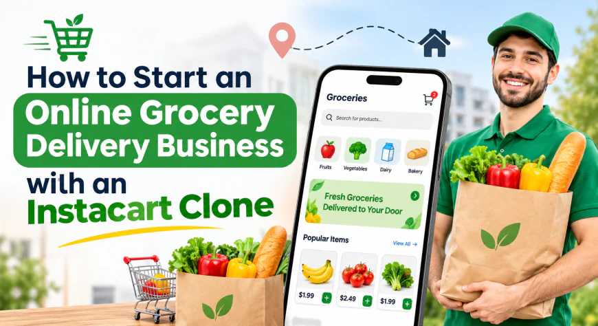 How to Start an Online Grocery Delivery Business with an Instacart Clone